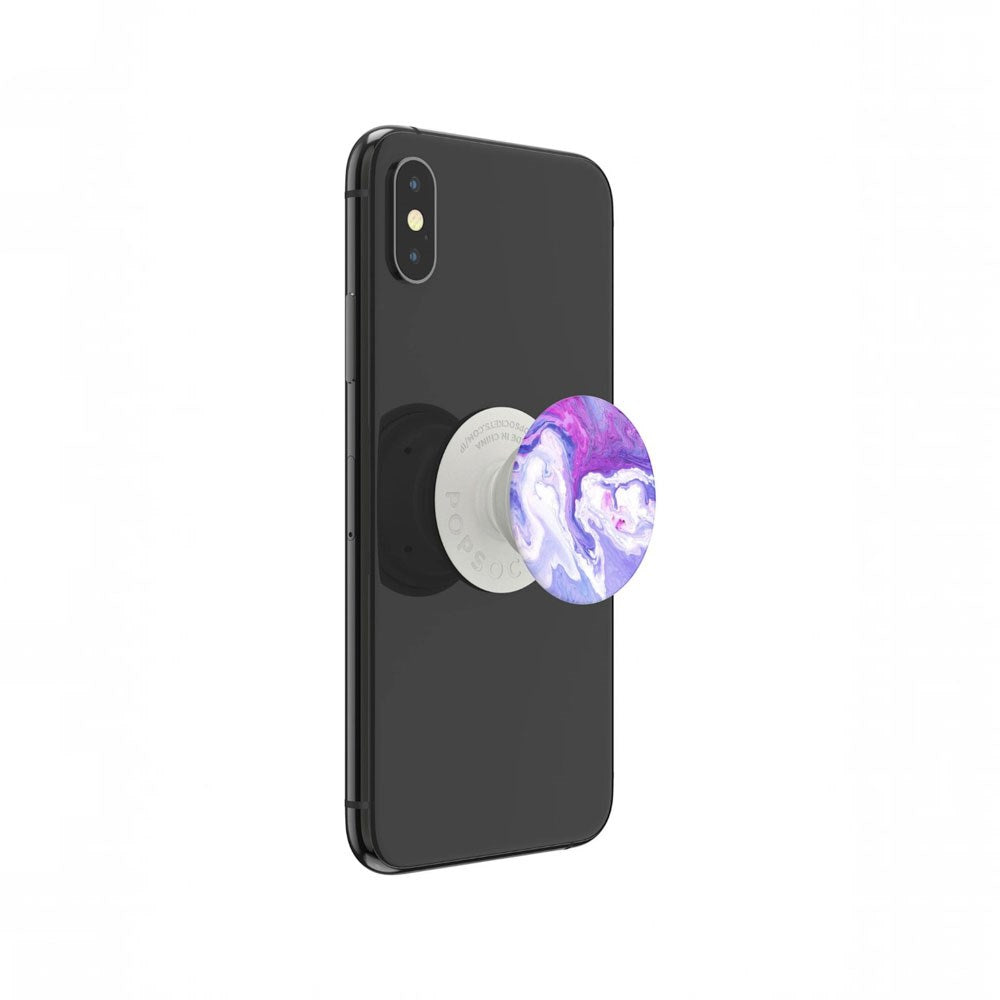 POPSOCKETS PopGrip Aftageligt Greb m. Standerfunktion - Lavender Flow