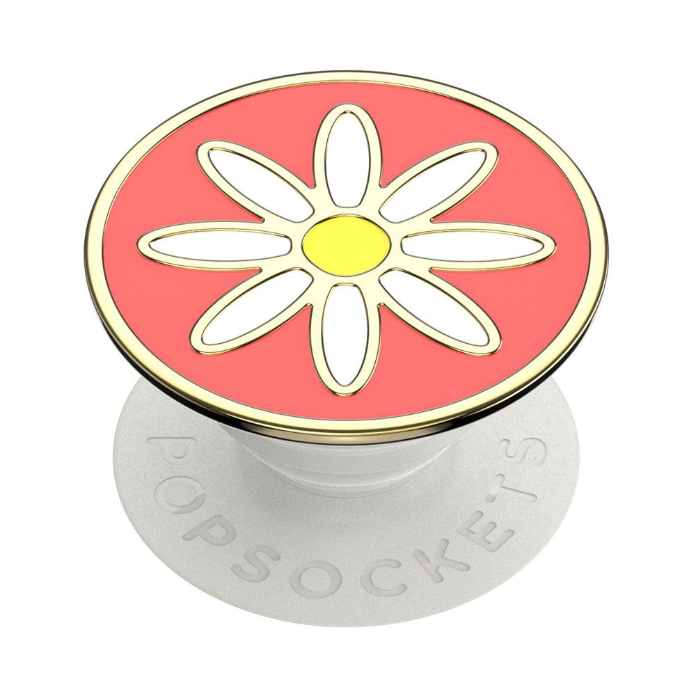 POPSOCKETS PopGrip Aftageligt Greb m. Standerfunktion - Daisy Coral