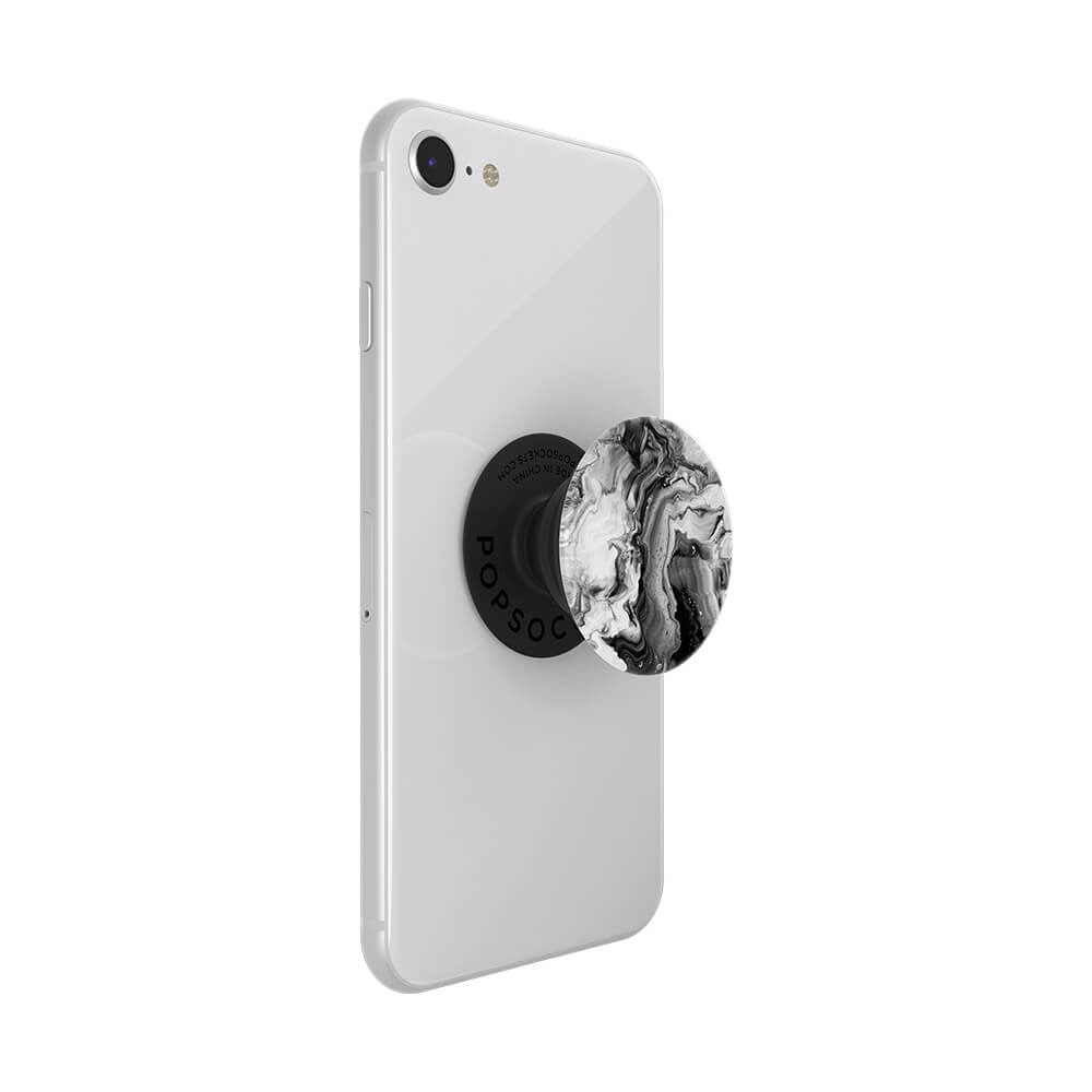 POPSOCKETS PopGrip Ghost Marble Aftageligt Greb m. Standerfunktion