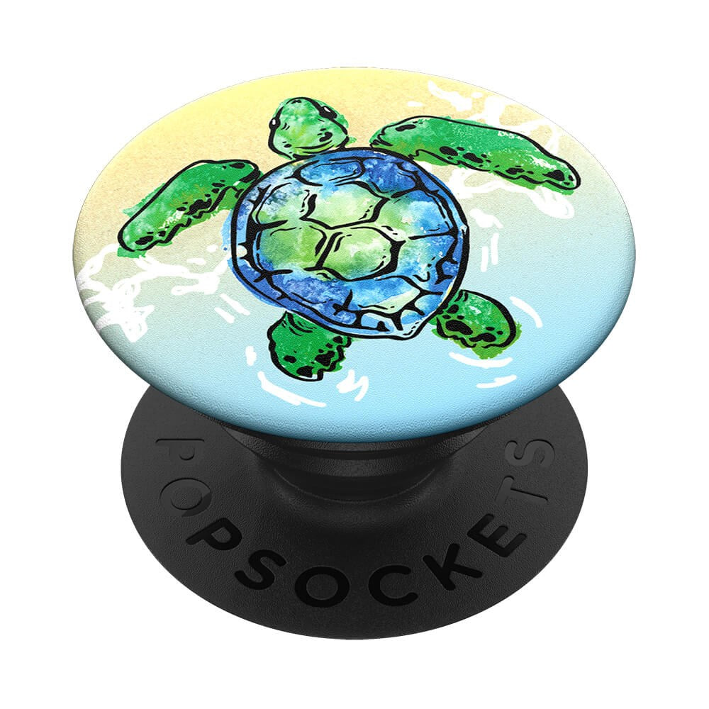 POPSOCKETS PopGrip Tortuga Aftageligt Greb m. Standerfunktion