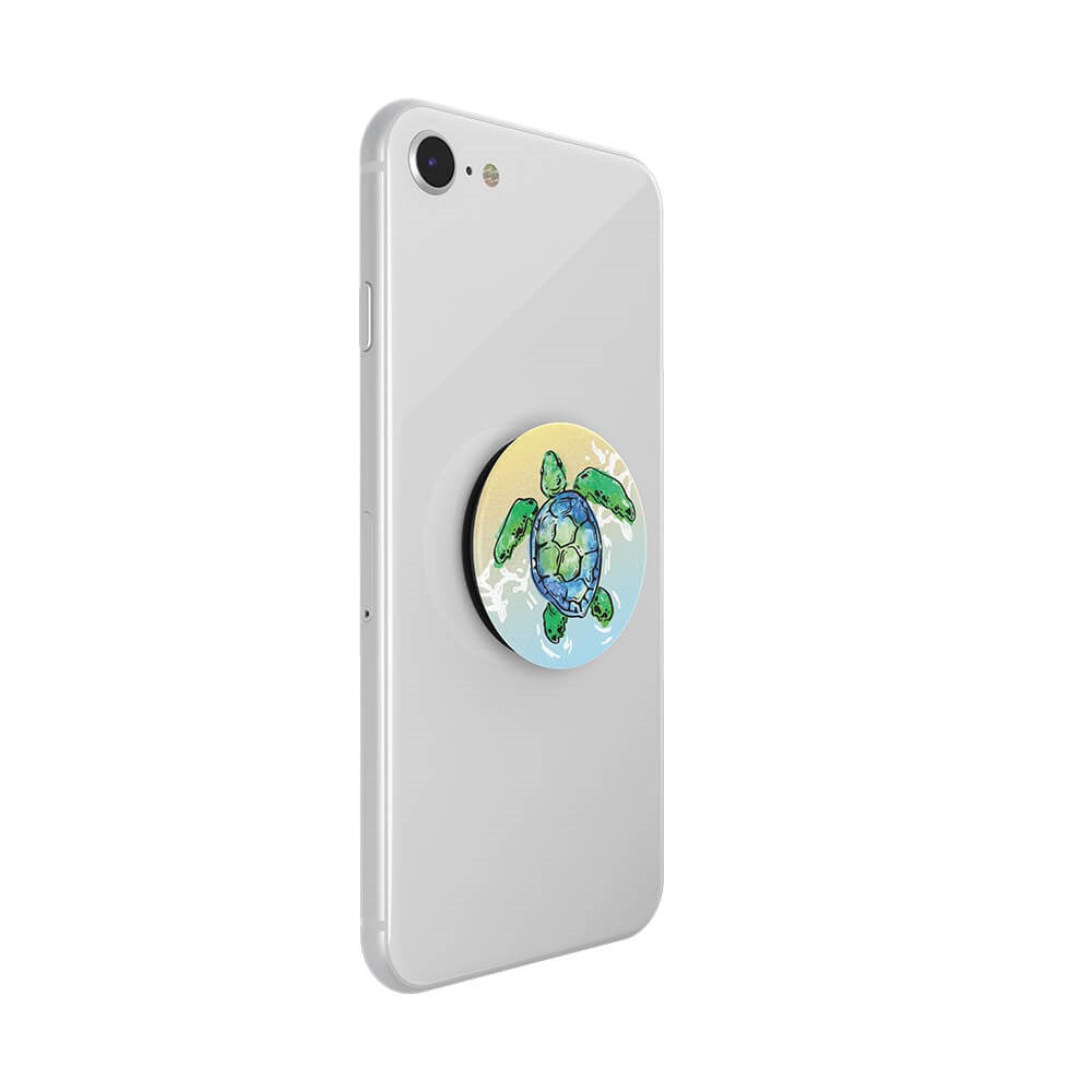 POPSOCKETS PopGrip Tortuga Aftageligt Greb m. Standerfunktion