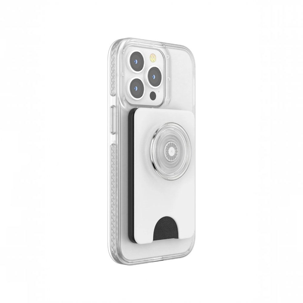 POPSOCKETS PopWallet MagSafe Kortholder - Hvid