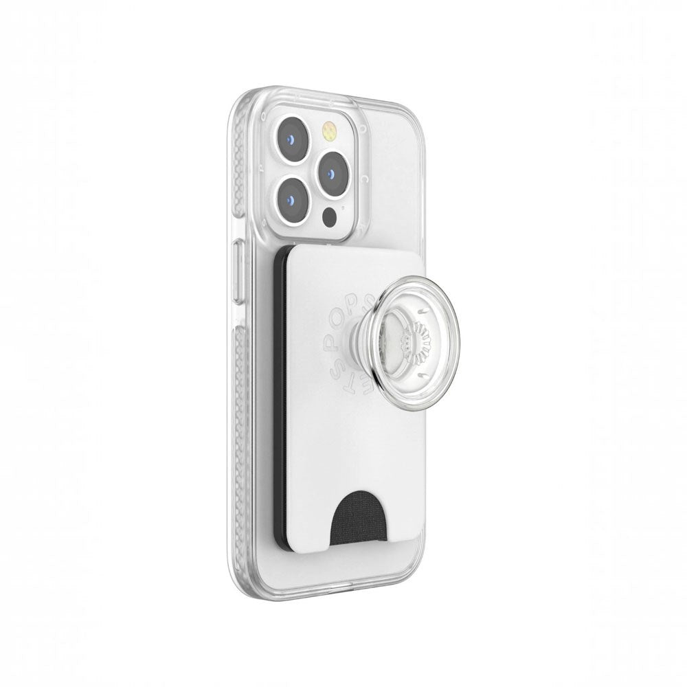 POPSOCKETS PopWallet MagSafe Kortholder - Hvid