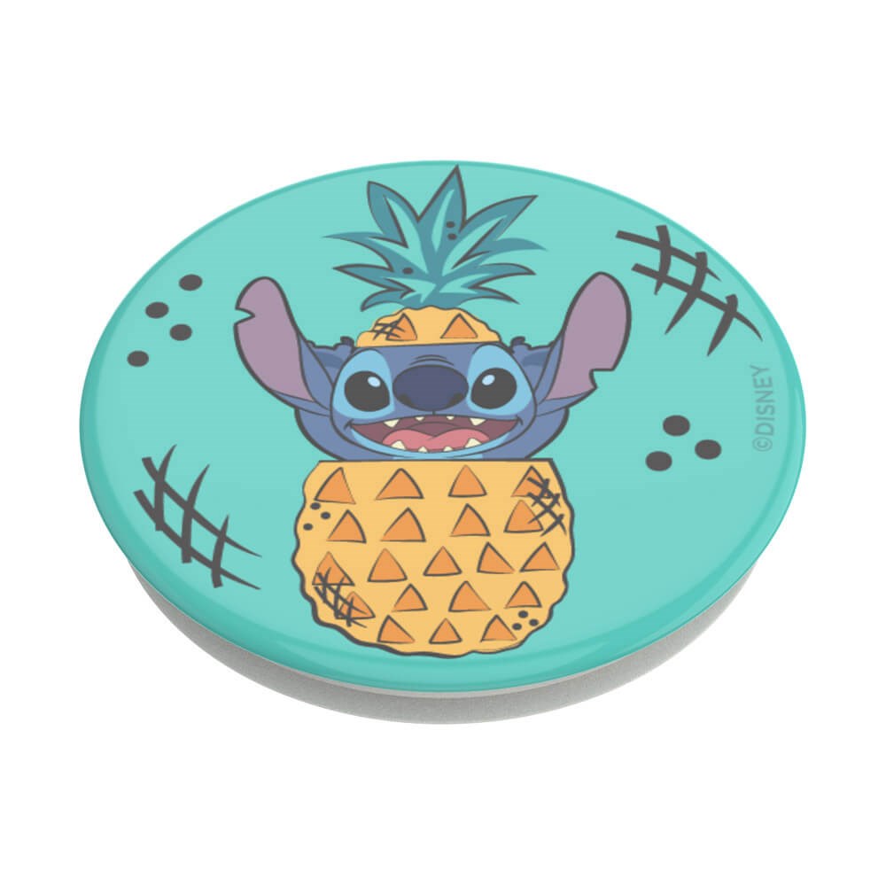 POPSOCKETS PopGrip Stitch Pineapple Aftageligt Greb m. Standerfunktion