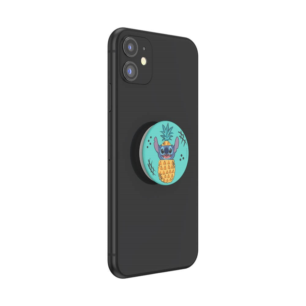 POPSOCKETS PopGrip Stitch Pineapple Aftageligt Greb m. Standerfunktion