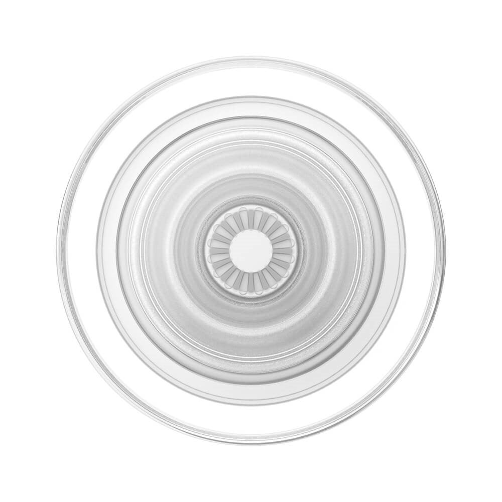 POPSOCKETS PopGrip Clear MagSafe Aftageligt Greb m. Standerfunktion