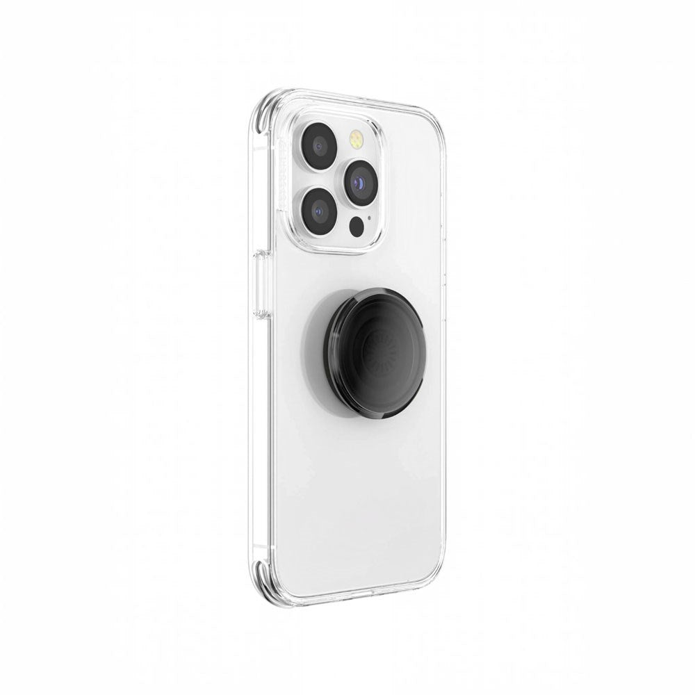 POPSOCKETS PopGrip Aftageligt Greb m. Standerfunktion - Transluscent Black