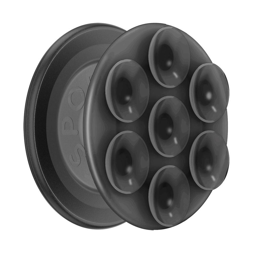 POPSOCKETS PopGrip Translucent Black MagSafe Aftageligt Greb m. Sugekopper