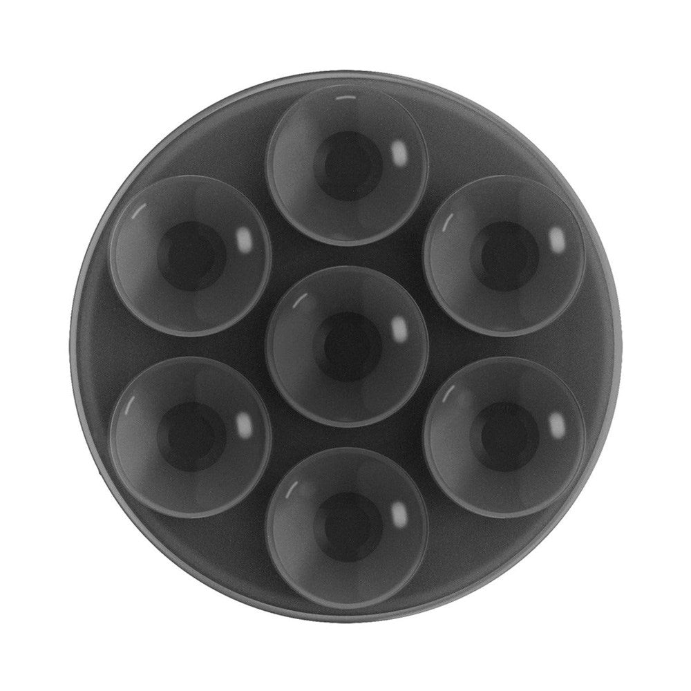 POPSOCKETS PopGrip Translucent Black MagSafe Aftageligt Greb m. Sugekopper