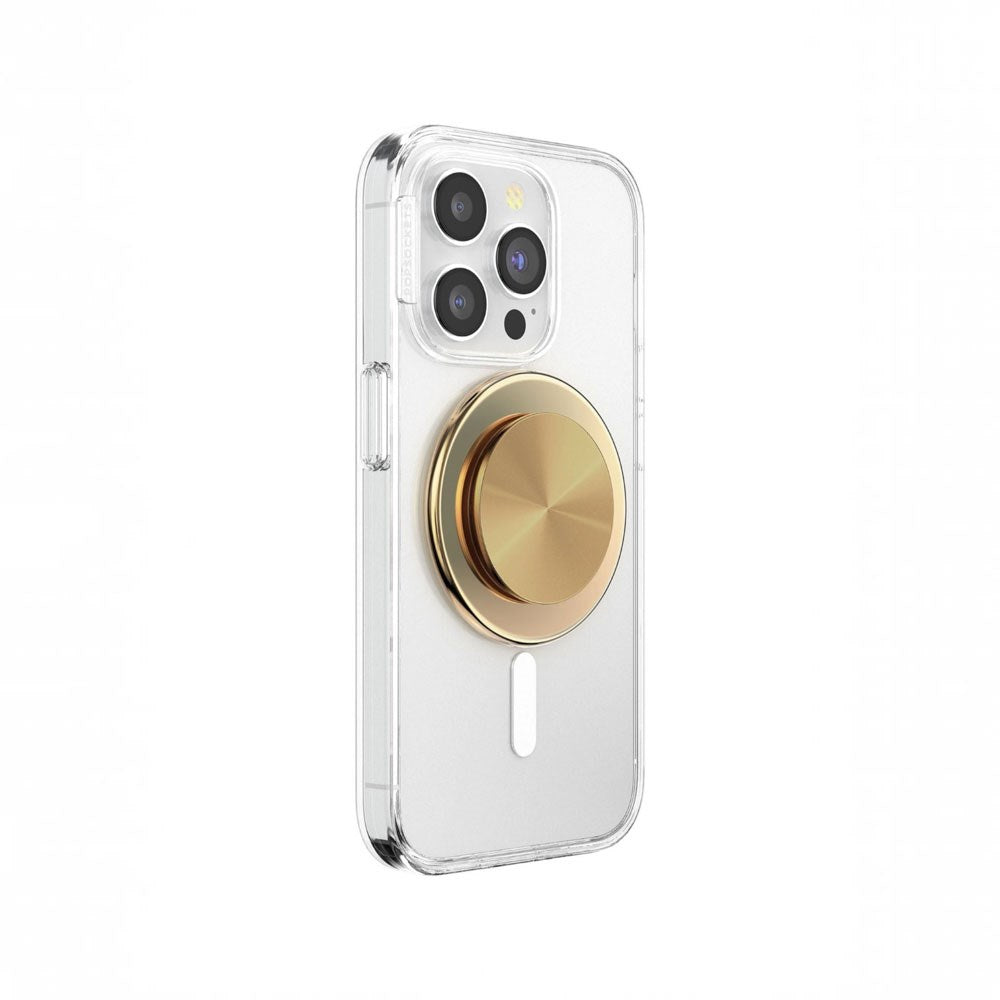 POPSOCKETS PopGrip MagSafe - Aftageligt Greb m. Standerfunktion - Gold