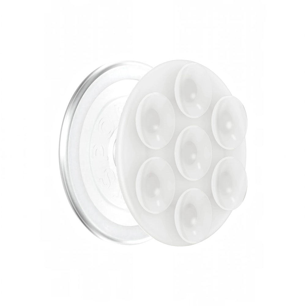POPSOCKETS Suck-Up Grip - MagSafe Kompatibel - Gennemsigtig
