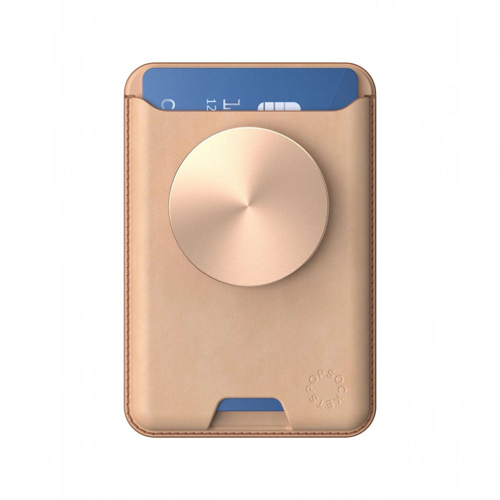 POPSOCKETS PopWallet Kortholder - MagSafe Kompatibel - Guld