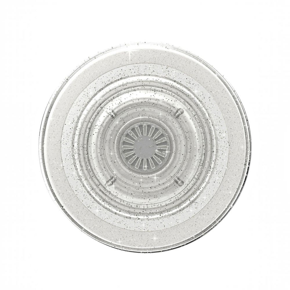 POPSOCKETS PopGrip MagSafe - Aftageligt Greb m. Standerfunktion - Clear Glitter