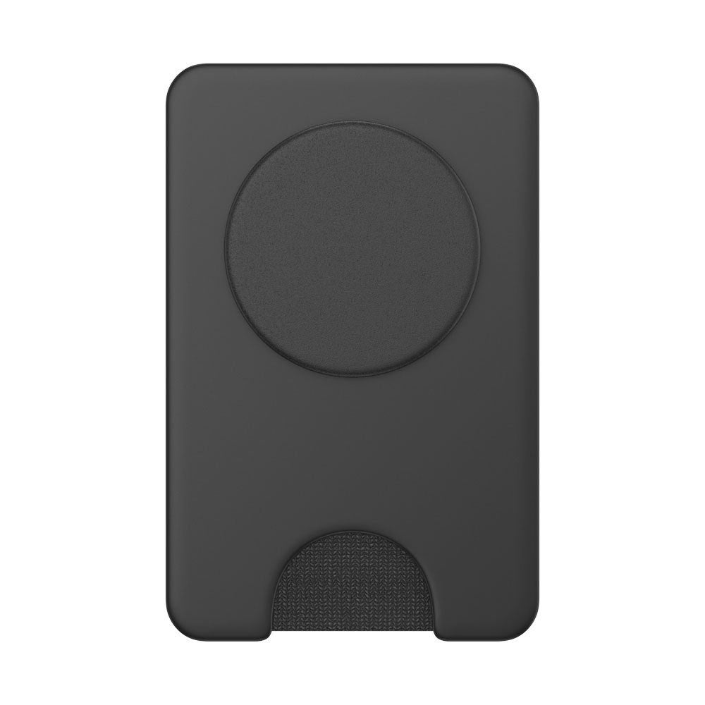 POPSOCKETS PopWallet Kickout Kortholder - MagSafe Kompatibel - Sort