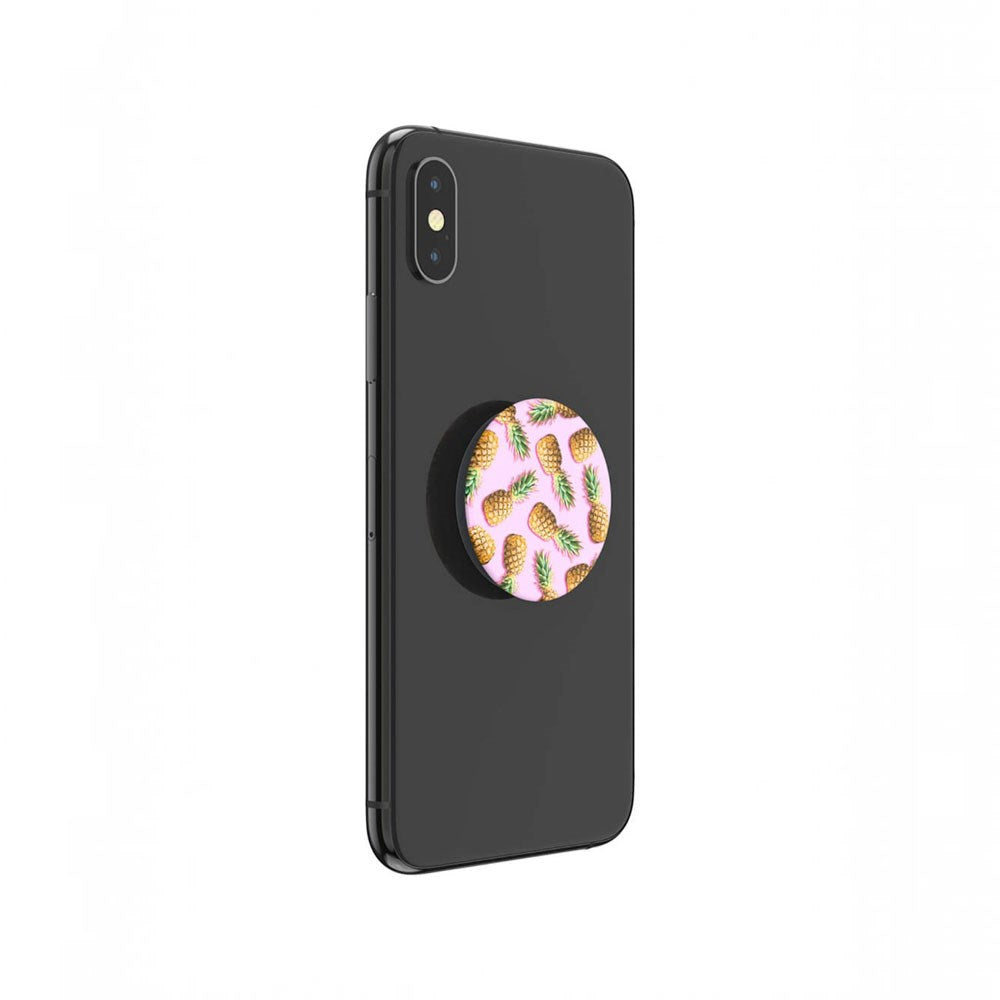 POPSOCKETS Basic Grip m. Ståfunktion - Pineapple Palooza