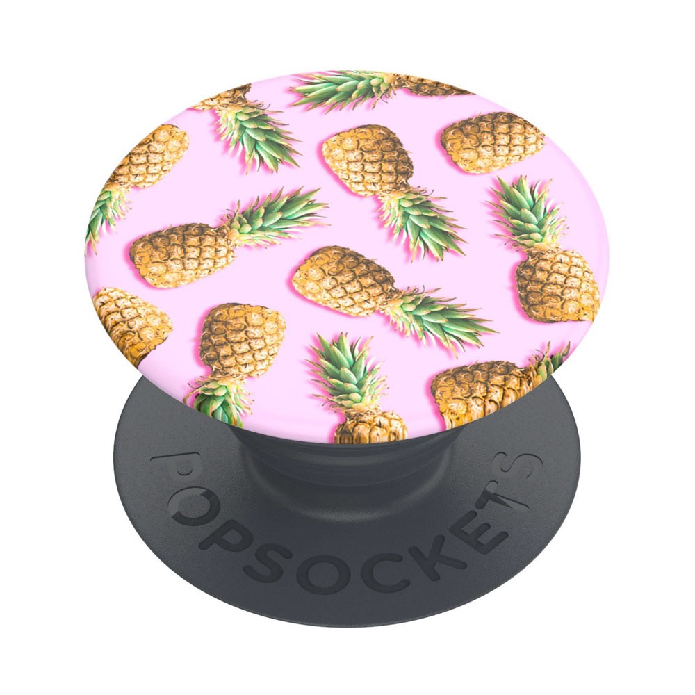 POPSOCKETS Basic Grip m. Ståfunktion - Pineapple Palooza