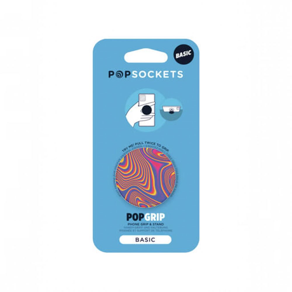 POPSOCKETS Basic Grip m. Ståfunktion - Woozy