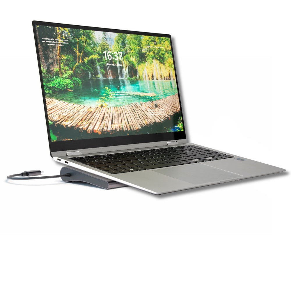 4smarts 11-i-1 USB-C Hub & Universal Tablet / Laptop Stander - Grå
