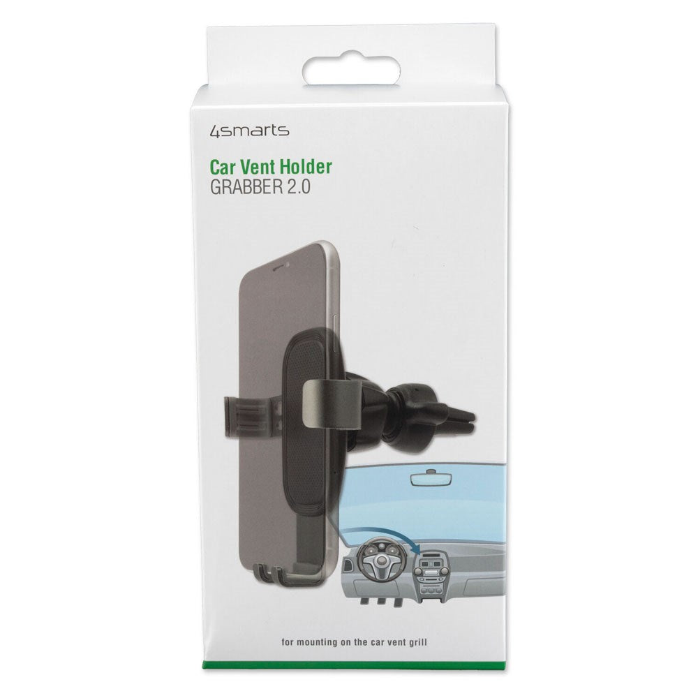 4smarts Grabber 2.0 Mobilholder til Bil - Ventilation - Sort