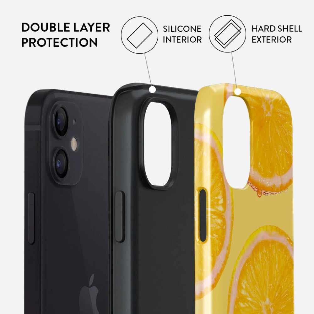 iPhone 12 / 12 Pro Burga Tough Fashion Case - MagSafe Kompatibel - Bitter