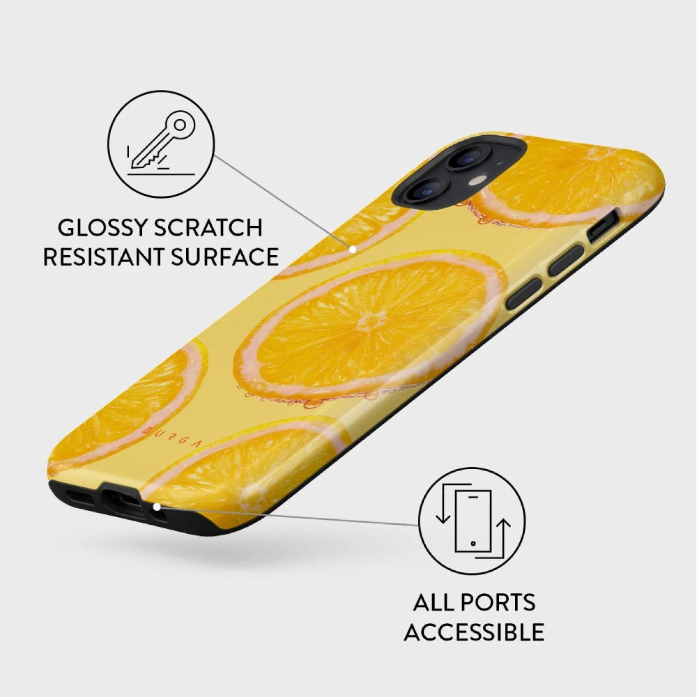 iPhone 12 / 12 Pro Burga Tough Fashion Case - MagSafe Kompatibel - Bitter