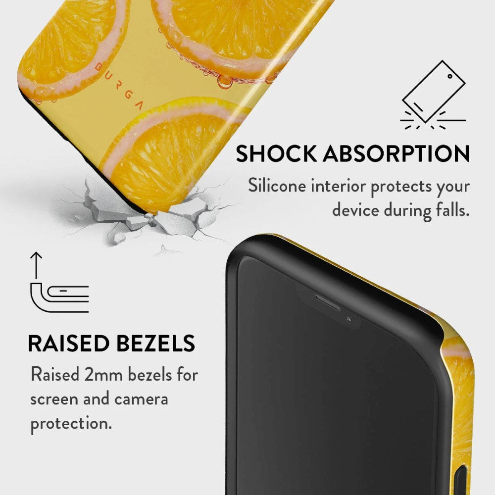 iPhone 12 / 12 Pro Burga Tough Fashion Case - MagSafe Kompatibel - Bitter
