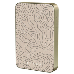 Burga PowerBank 5000mAh m. Trådløs Opladning & 20W USB-C Stik - MagSafe Kompatibel - Wild Terrain