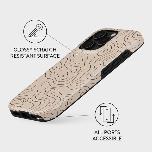 Burga iPhone 16 Pro Tough Fashion Case - Wild Terrain