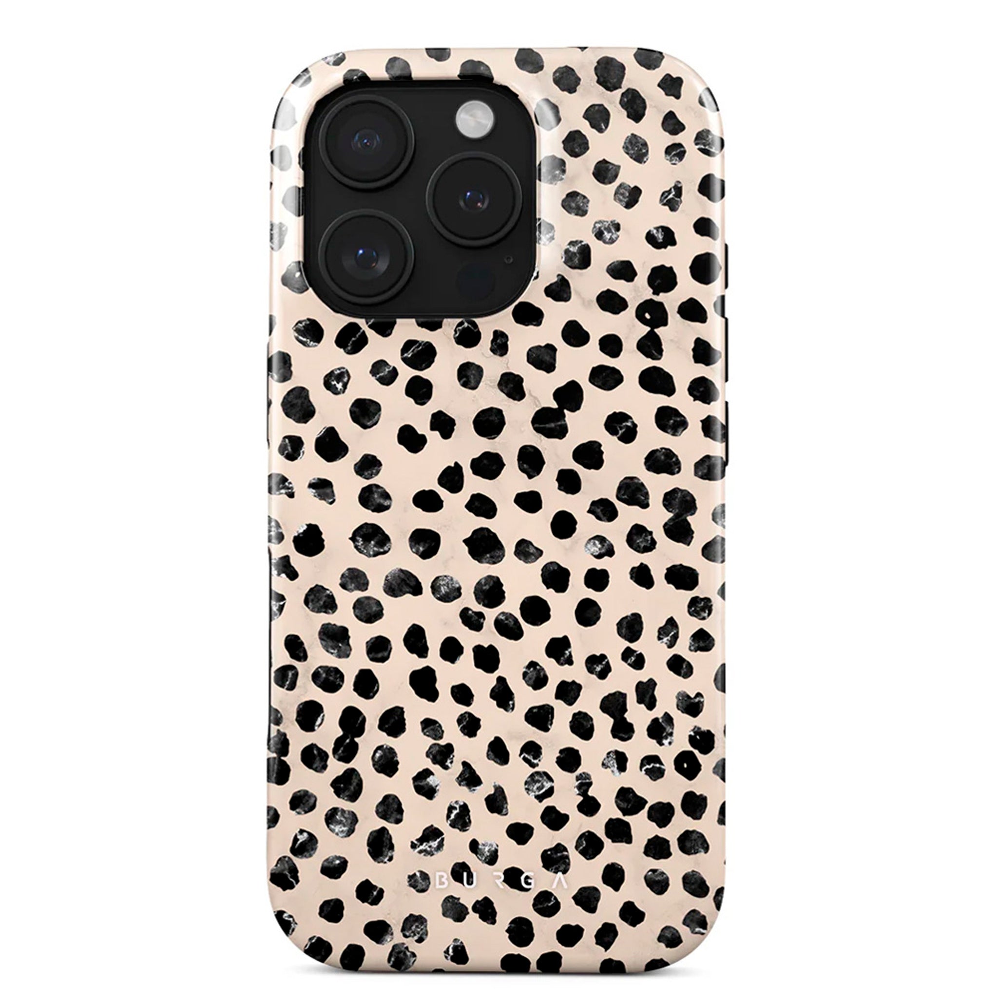 iPhone 16 Pro Burga Tough Fashion Case - MagSafe Kompatibel - Almond Latte