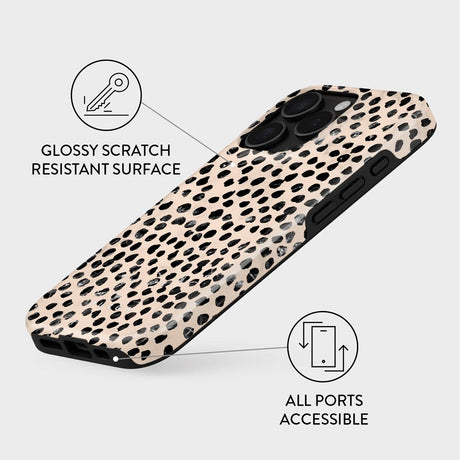 Burga iPhone 16 Pro Tough Fashion Case - Almond Latte