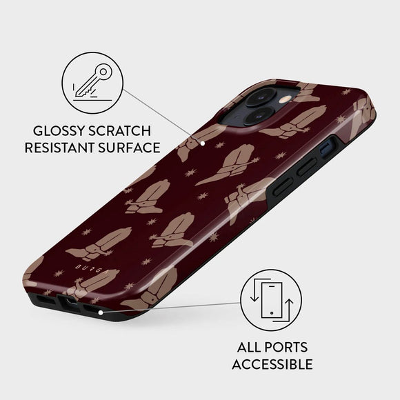 Burga iPhone 14 Tough Fashion Case - Howdy