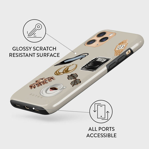 Burga iPhone 11 Pro Tough Fashion Case - Boss Babe