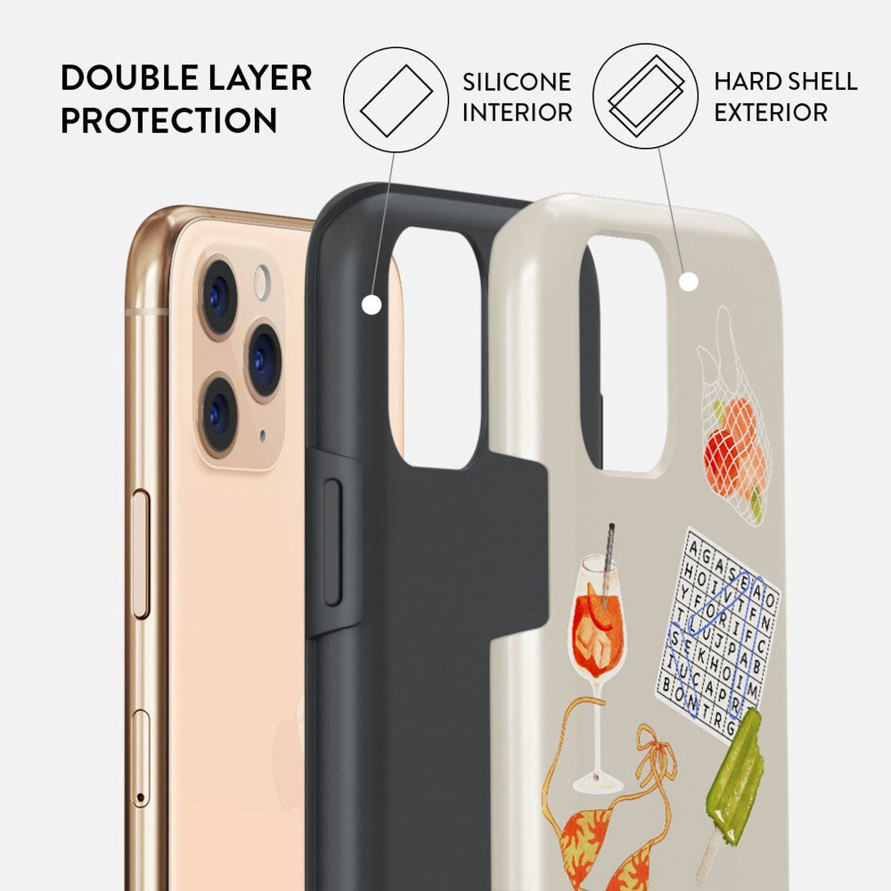 Burga iPhone 11 Pro Tough Fashion Case - Seaside Muse