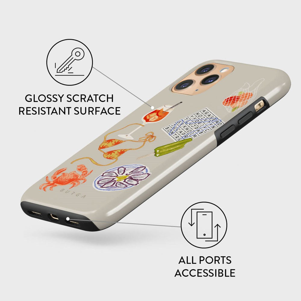 Burga iPhone 11 Pro Tough Fashion Case - Seaside Muse