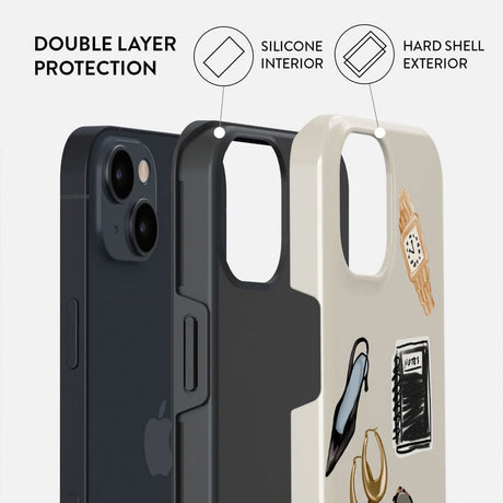 Burga iPhone 14 Tough Fashion Case - Boss Babe