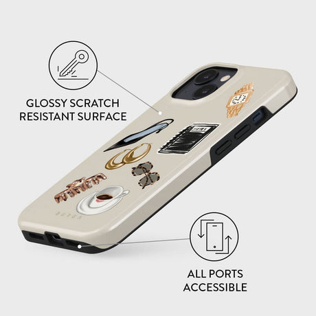 Burga iPhone 14 Tough Fashion Case - Boss Babe