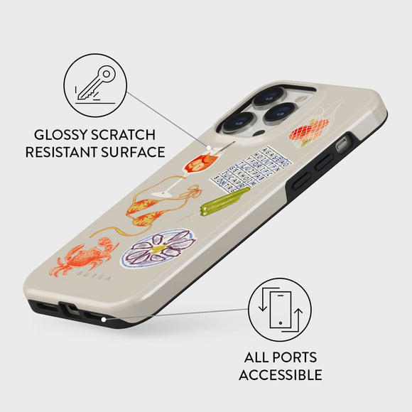Burga iPhone 13 Pro Tough Fashion Case - Seaside Muse