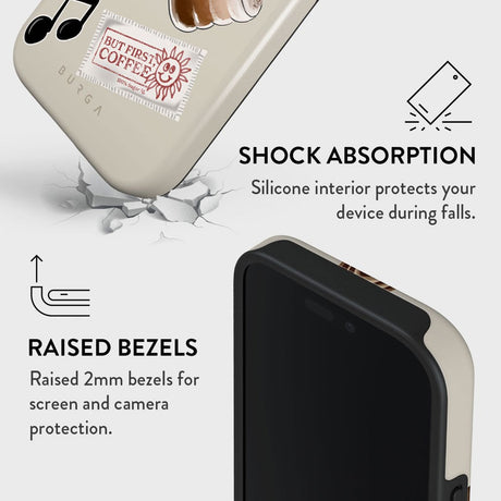 Burga iPhone 16 Pro Tough Fashion Case - Oat Milk Please