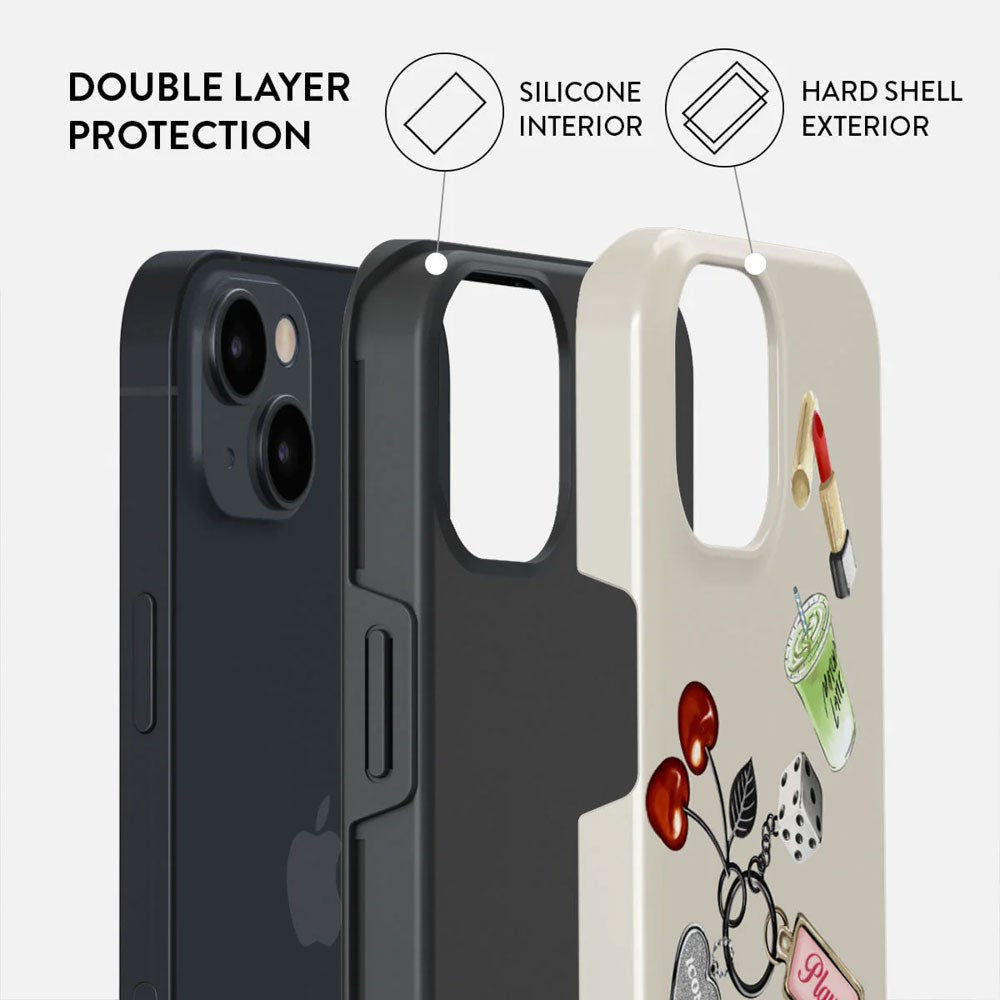 Burga iPhone 15 Tough Fashion Case - It Girl