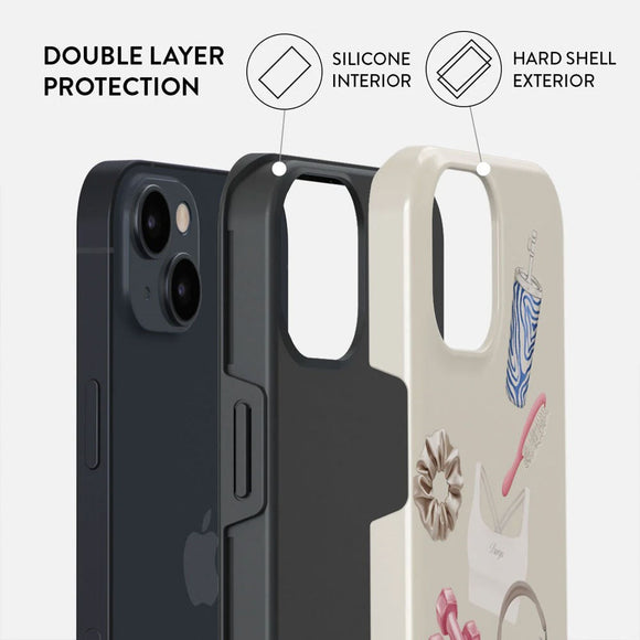 Burga iPhone 14 Tough Fashion Case - 5AM Club