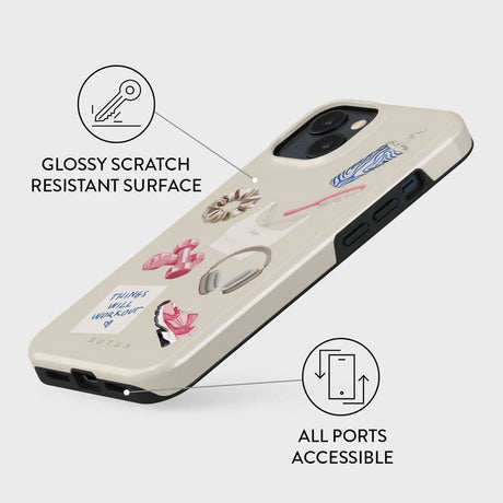 Burga iPhone 14 Tough Fashion Case - 5AM Club