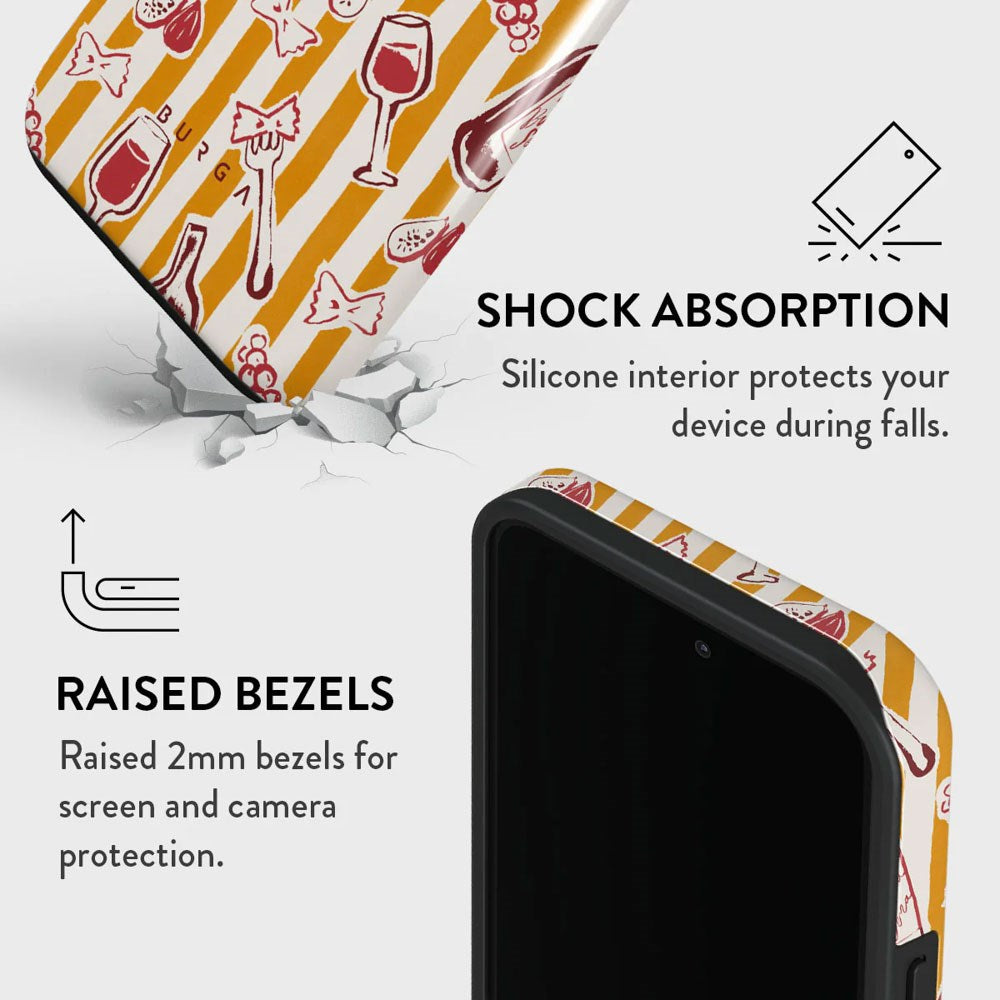 Burga iPhone 14 Pro Tough Fashion Case - Buona Sera