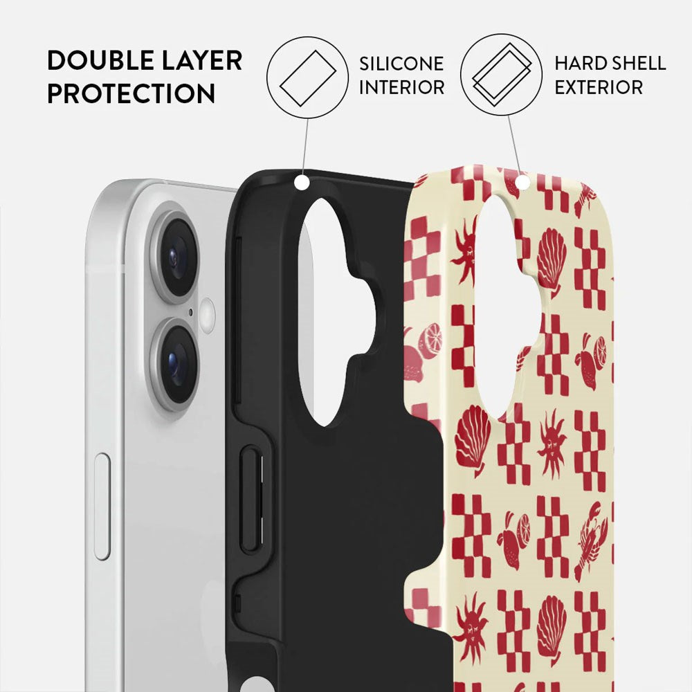 Burga iPhone 16 Tough Fashion Case - Ciao