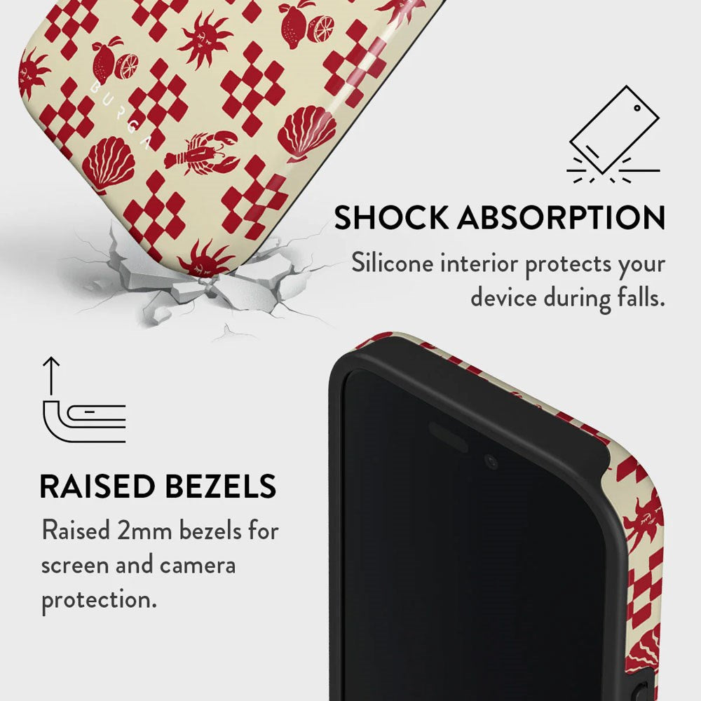 Burga iPhone 16 Tough Fashion Case - Ciao