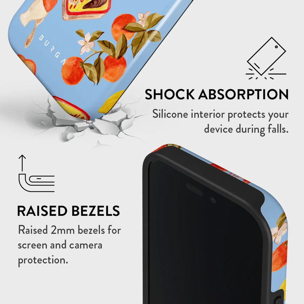 Burga iPhone 16 Tough Fashion Case - Al Fresco