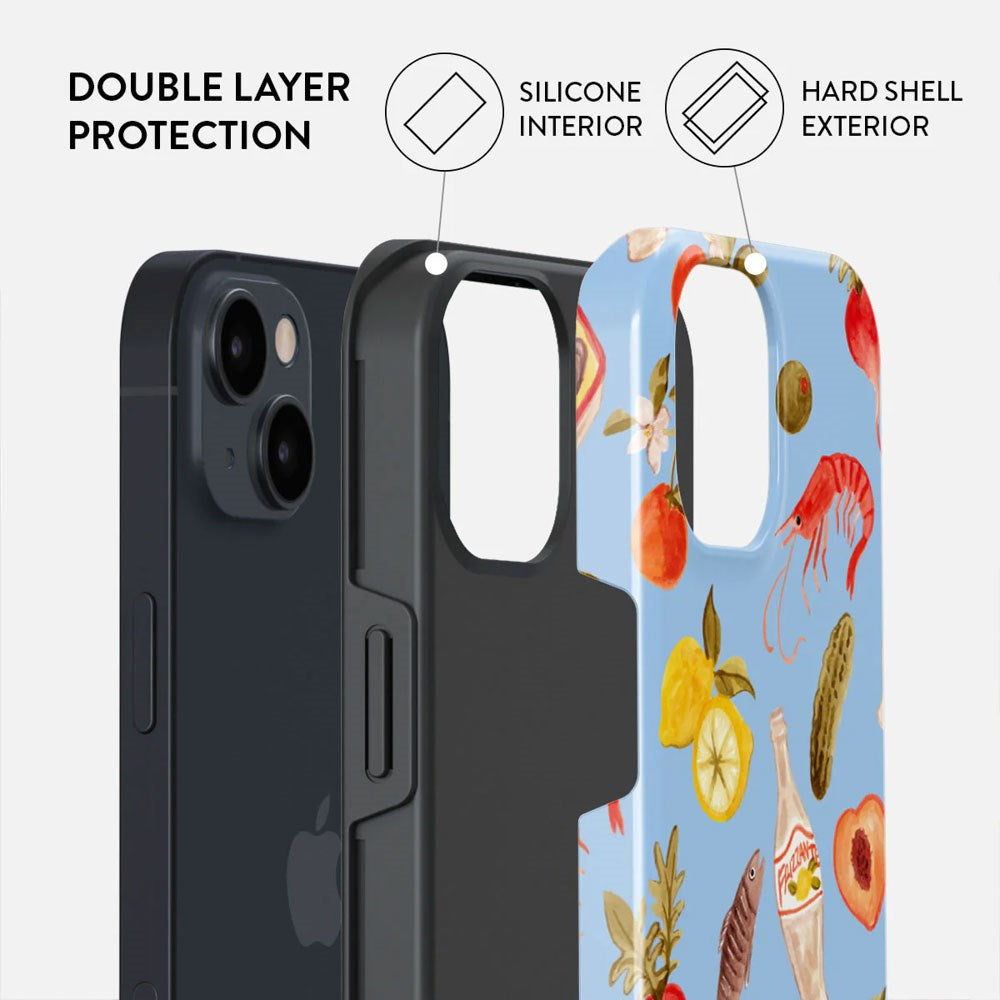 iPhone 15 Burga Tough Fashion Case - MagSafe Kompatibel - Al Fresco