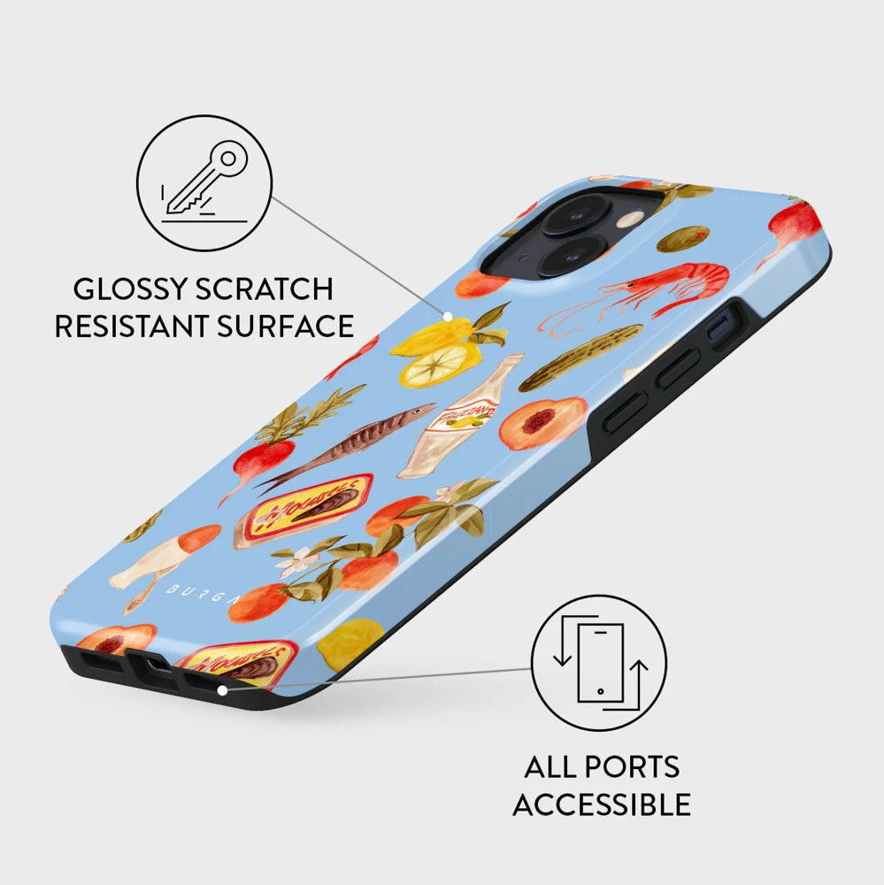 iPhone 15 Burga Tough Fashion Case - MagSafe Kompatibel - Al Fresco