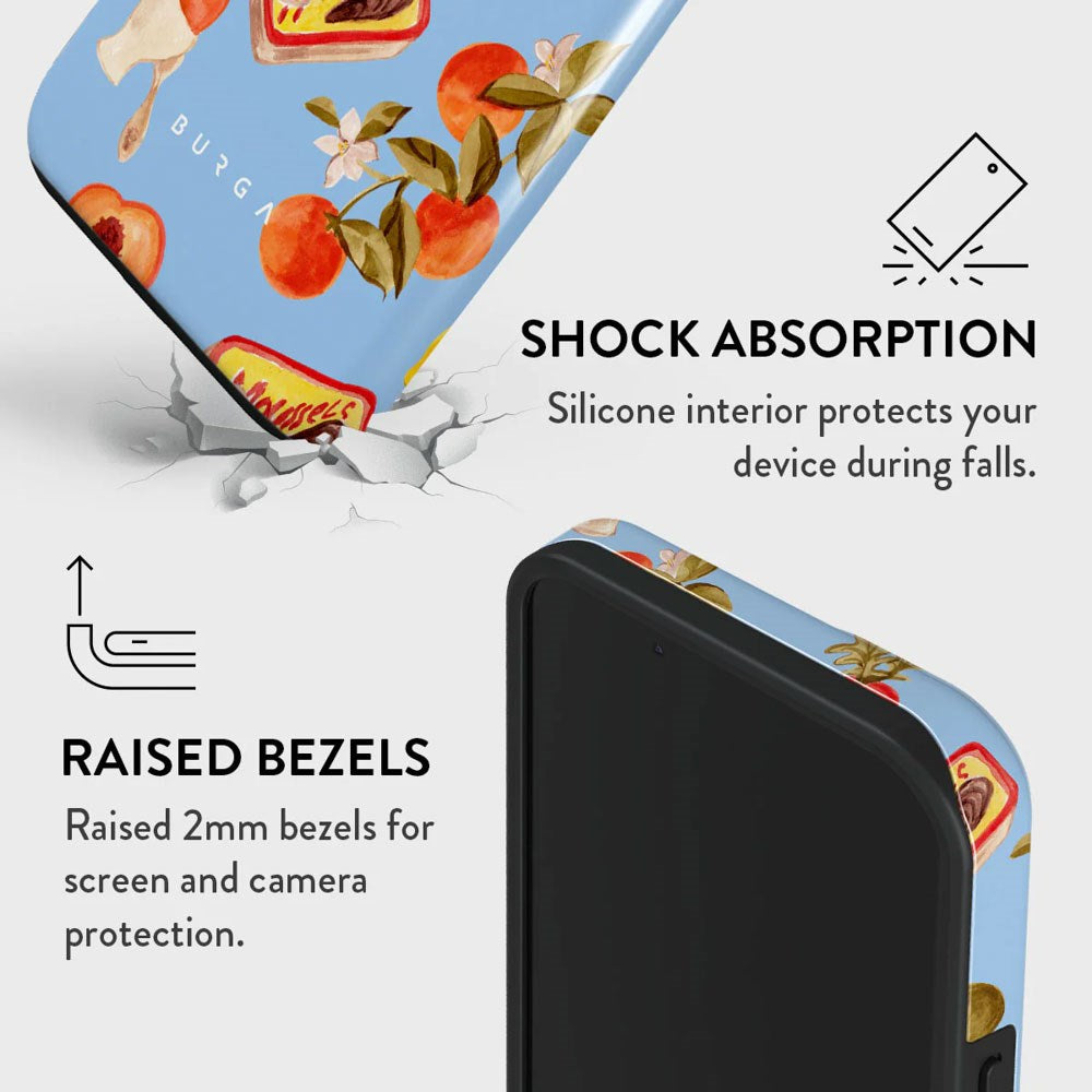 iPhone 15 Burga Tough Fashion Case - MagSafe Kompatibel - Al Fresco