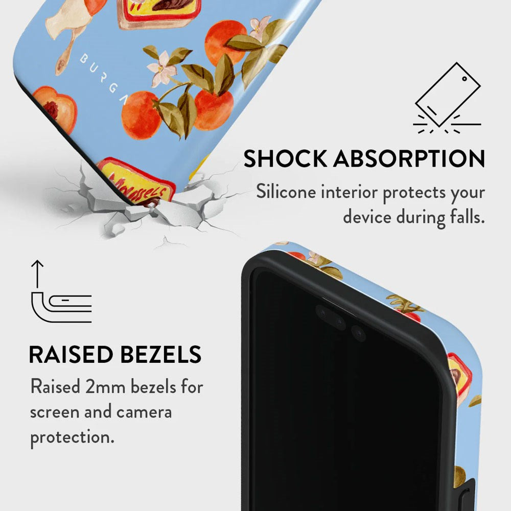 Burga iPhone 15 Pro Tough Fashion Case - Al Fresco