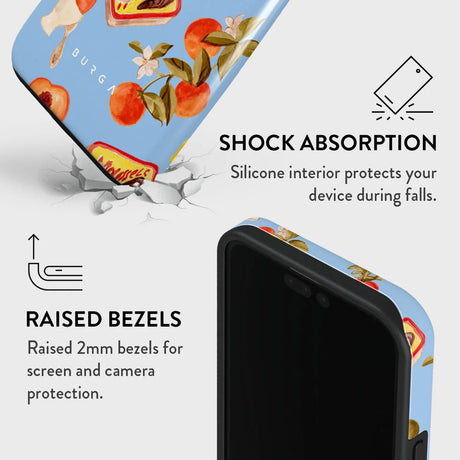 Burga iPhone 15 Pro Tough Fashion Case - Al Fresco
